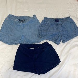 Girls size 5t polo shorts